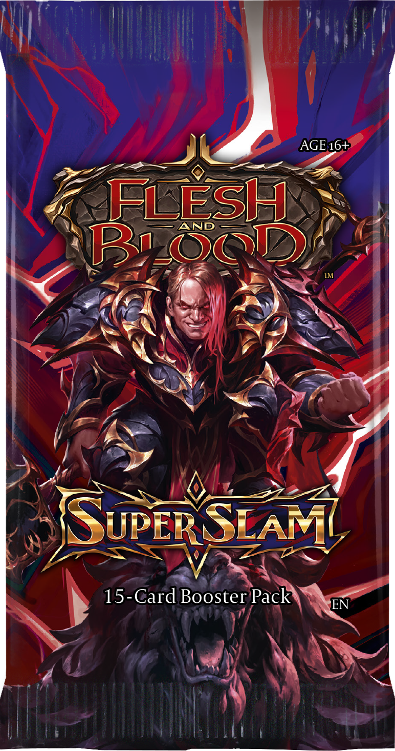 Flesh and Blood Super Slam: Booster Pack of 15, English Edition